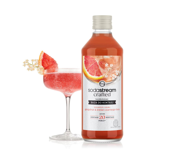 SodaStream CRAFTED MIXERS GRAPEFRUIT ELDERFLOWER FLAVOR ST 330ML - 1310275 - zdjęcie 2